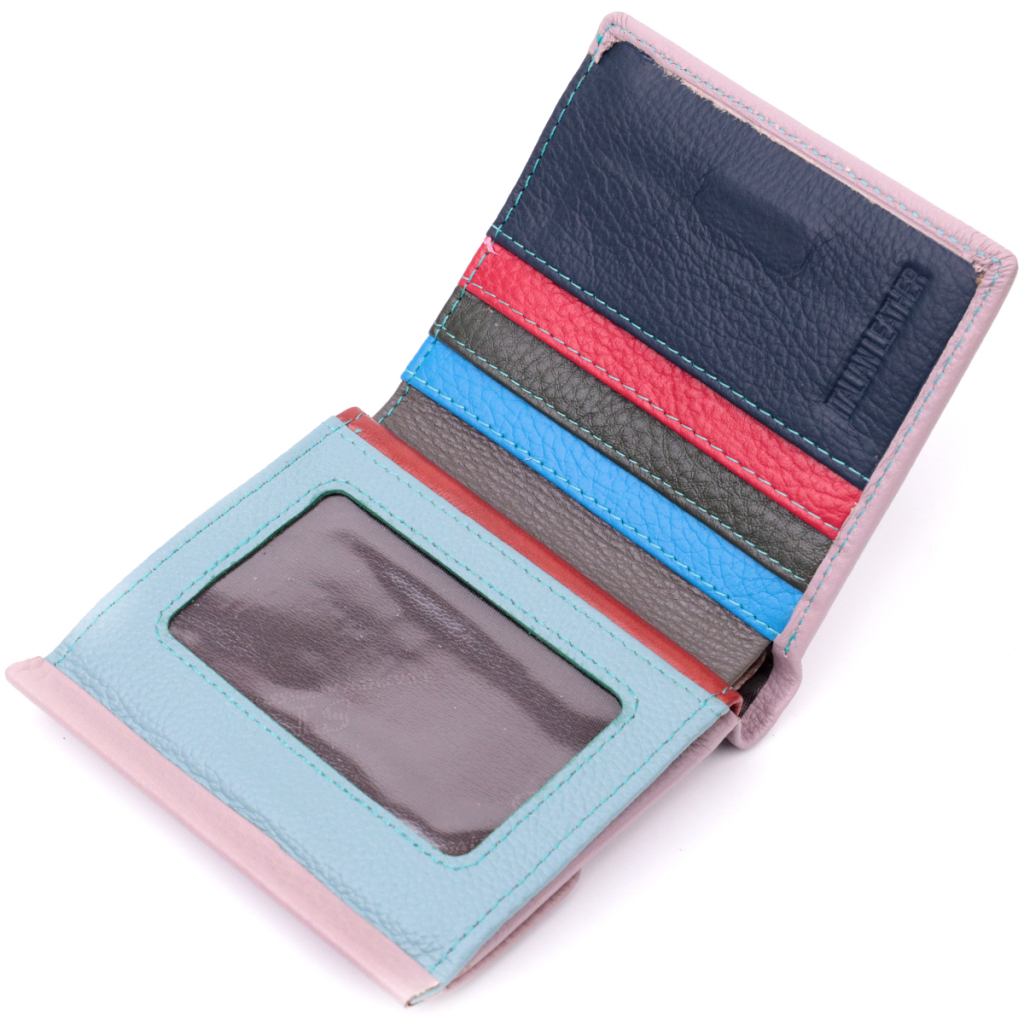 Гаманець ST Leather З натуральної шкіри Бежевий (19495) - зображення 7