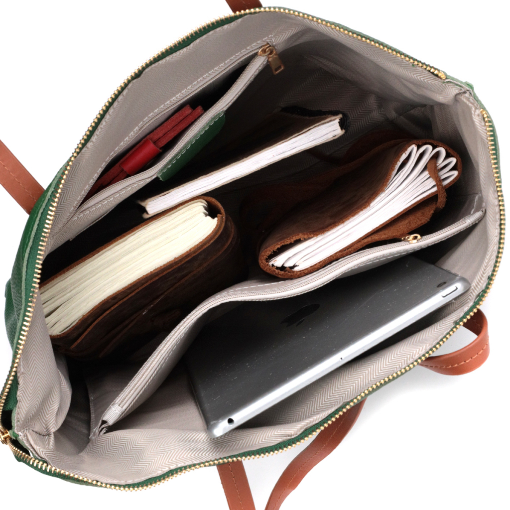 Сумка Vintage З натуральної шкіри Зелена (22302) - зображення 7