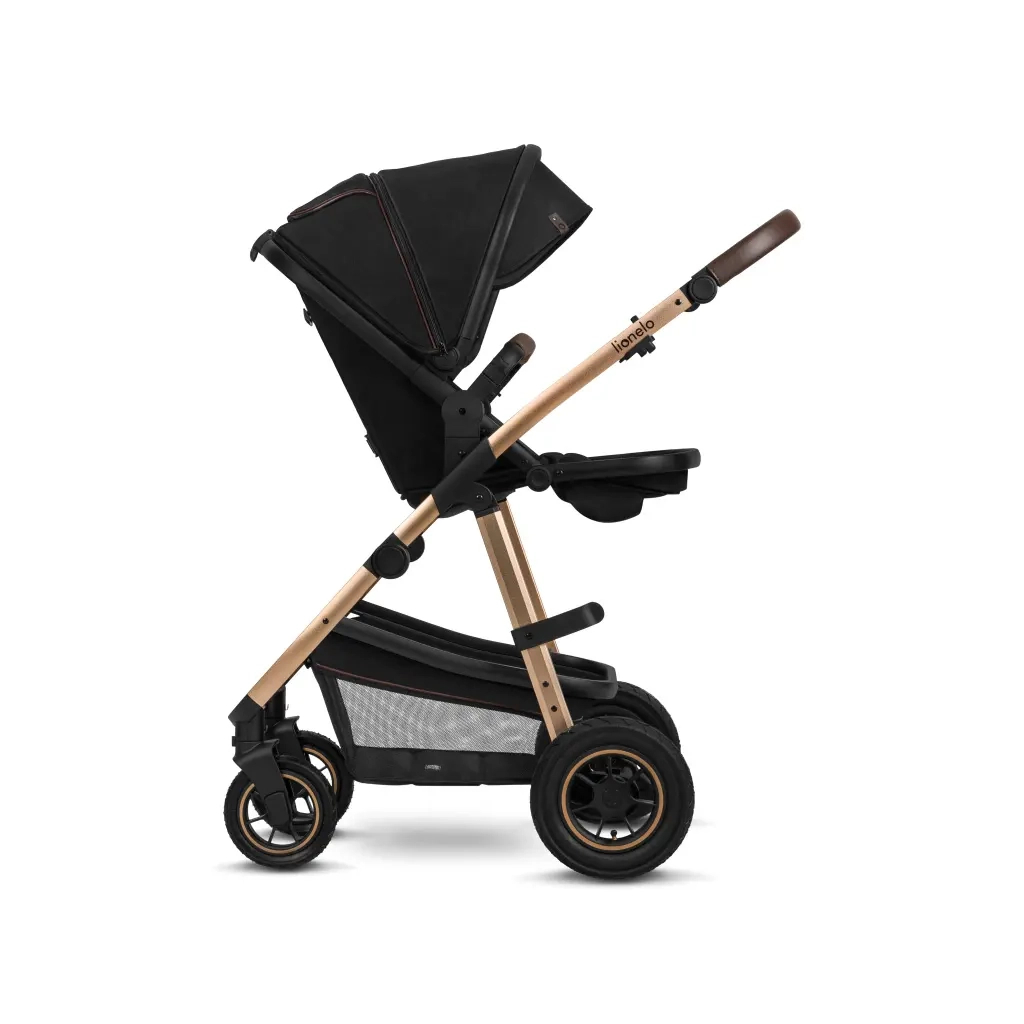 Коляска Lionelo 2 в 1 Amber 2 Black Onyx (LO-AMBER BLACK ONYX (2in1)) - зображення 6