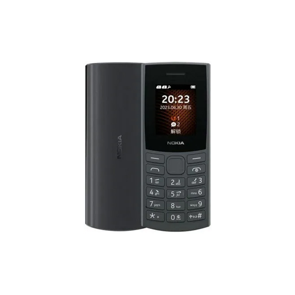 Мобільний телефон Nokia 105 SS 2023 Charcoal - зображення 1