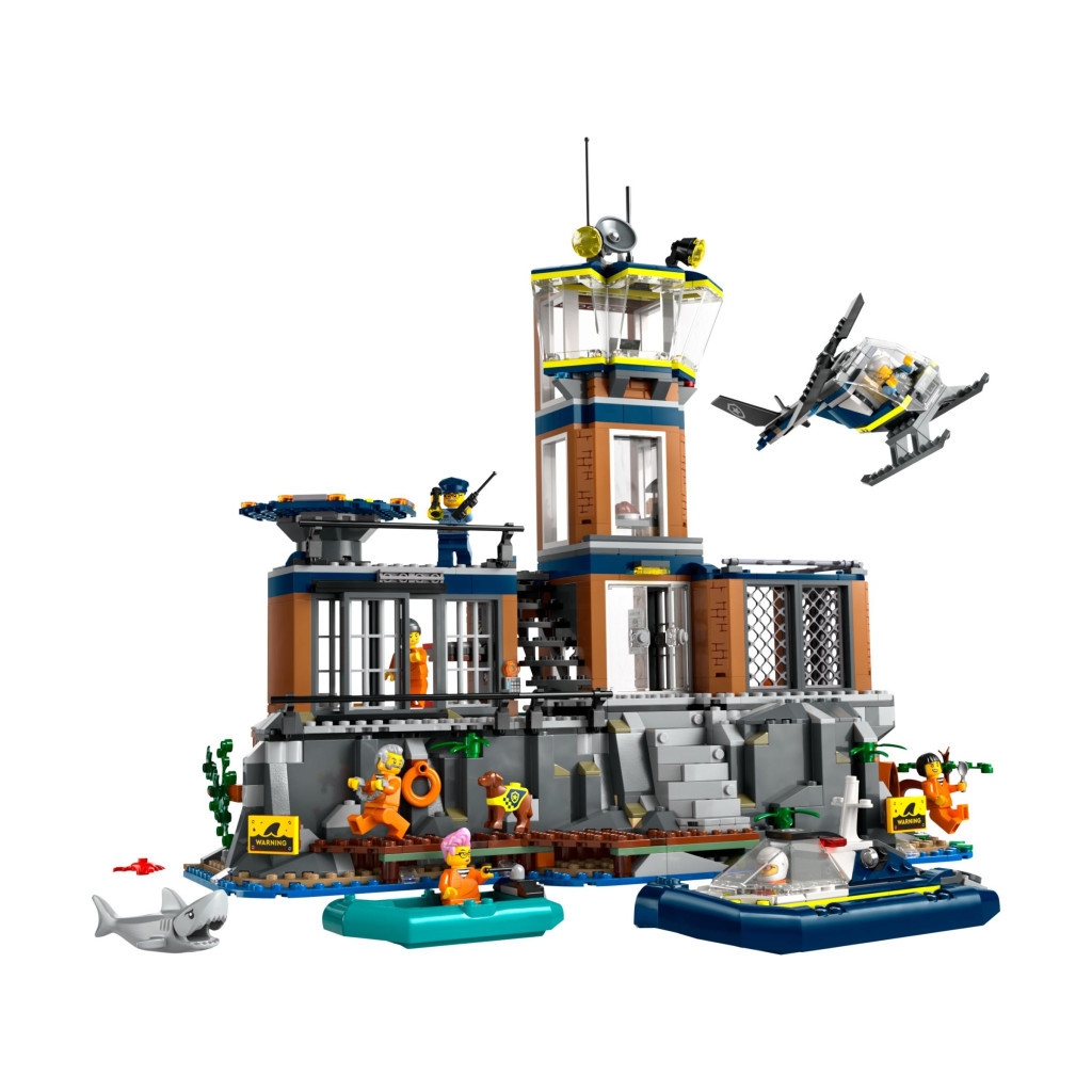 Конструктор LEGO City Поліцейський острів-в'язниця 980 деталей (60419) - зображення 2