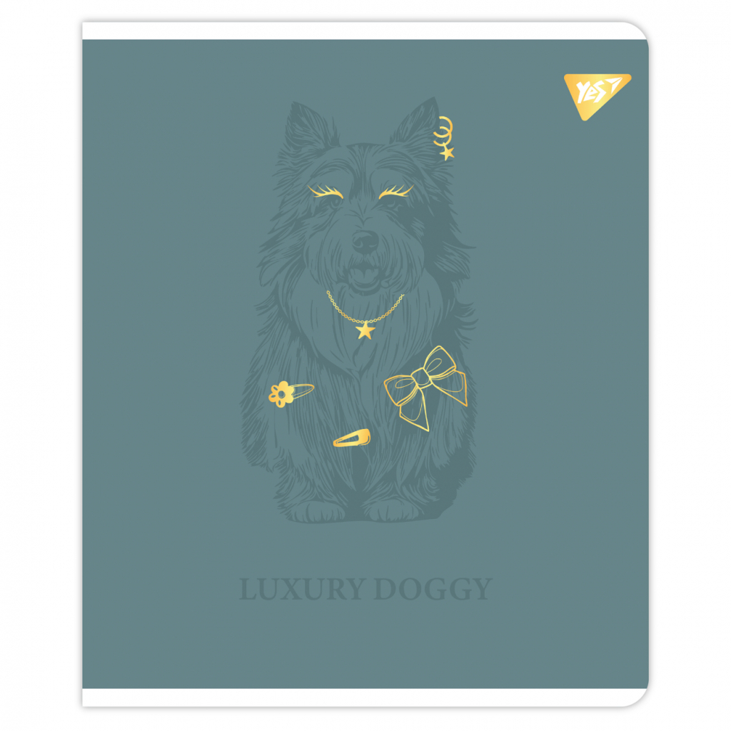 Зошит Yes Luxure doggy 18 аркушів лінія (767531) - зображення 6