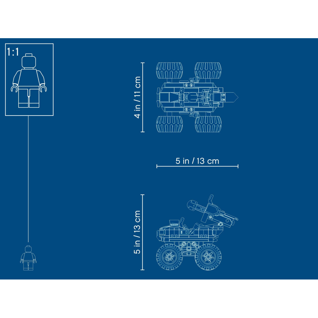 Конструктор LEGO Super Heroes Людина-павук: Засідка на веномозавра 640 деталей (76151) - зображення 12