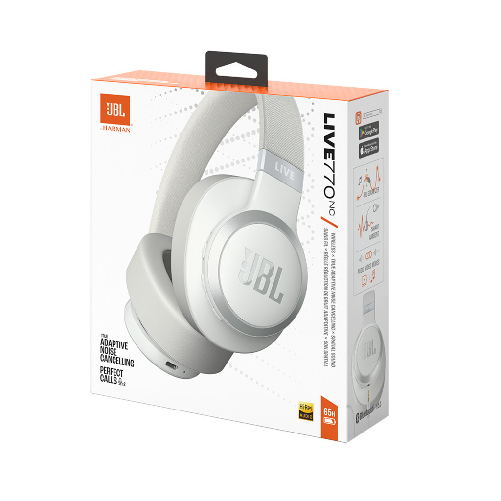 Навушники JBL Live 770 NC White (JBLLIVE770NCWHT) - зображення 12