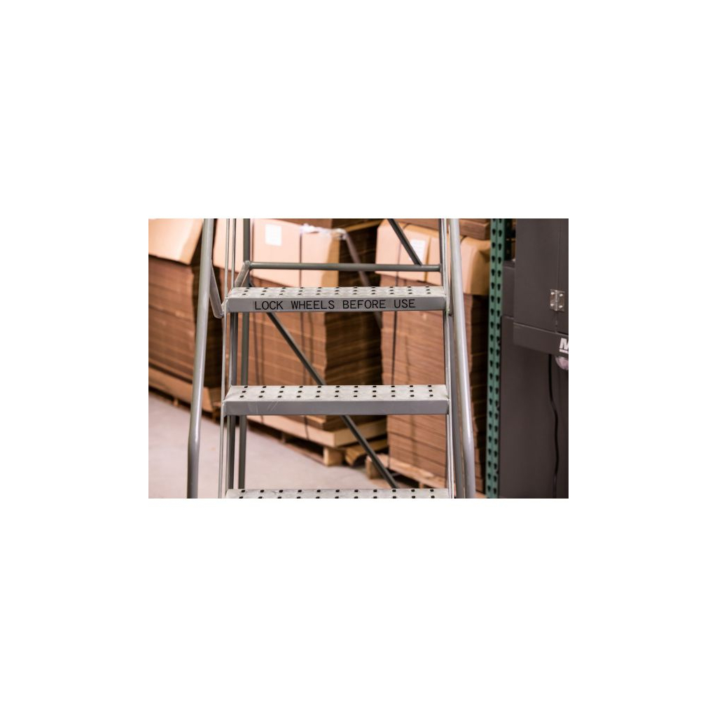 Стрічка для принтера етикеток Brady M4C-500-595-WT-BK 12,70мм х 7,62м, black on white, vinyl (143371) - зображення 3