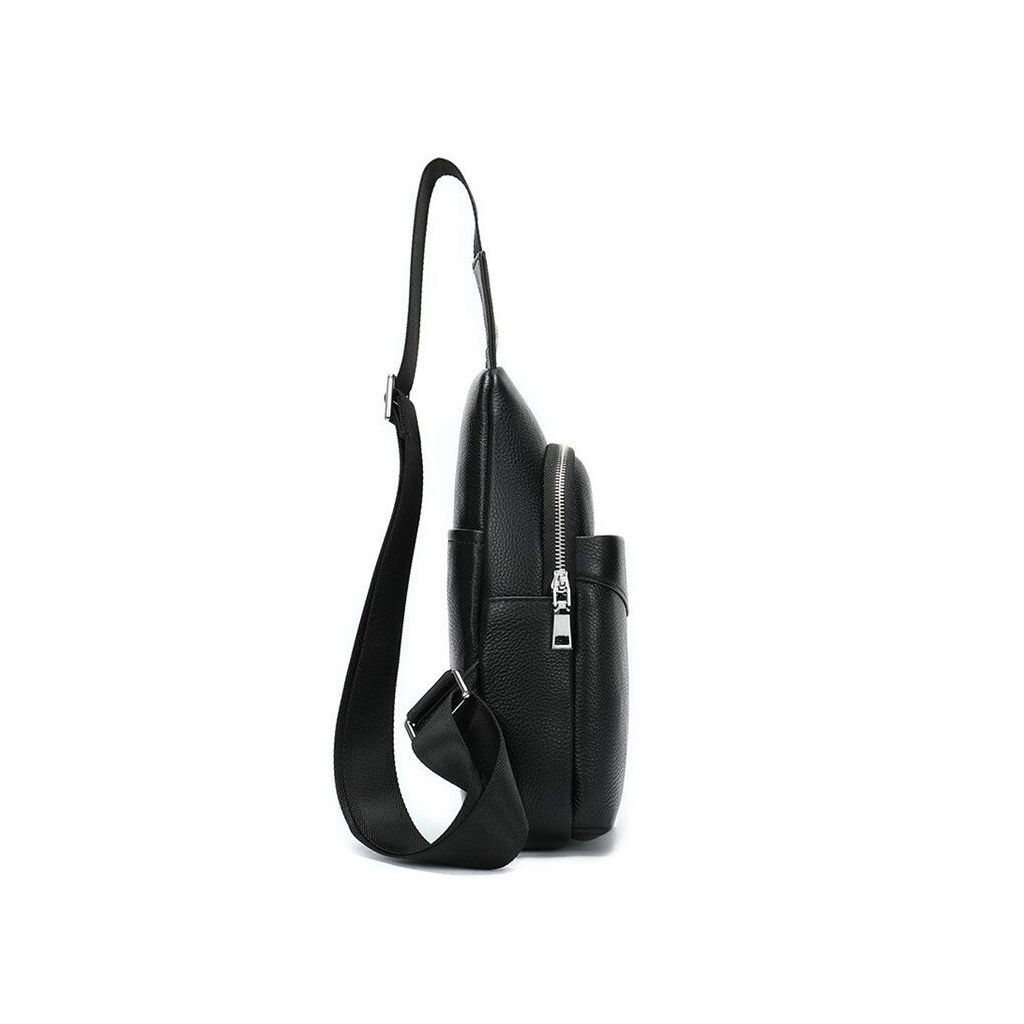 Сумка Vintage Через плече чоловіча Чорна (14857) - зображення 2