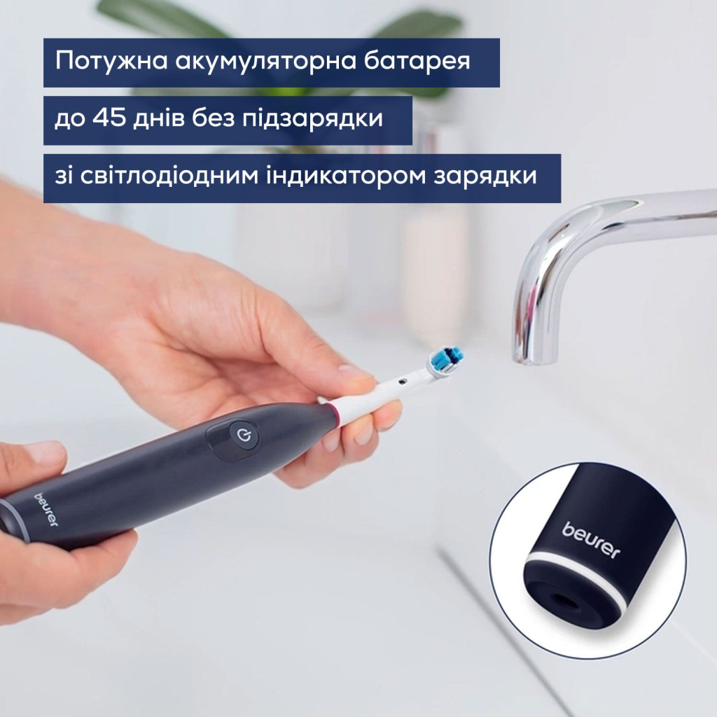 Електрична зубна щітка Beurer TB 50 - зображення 8