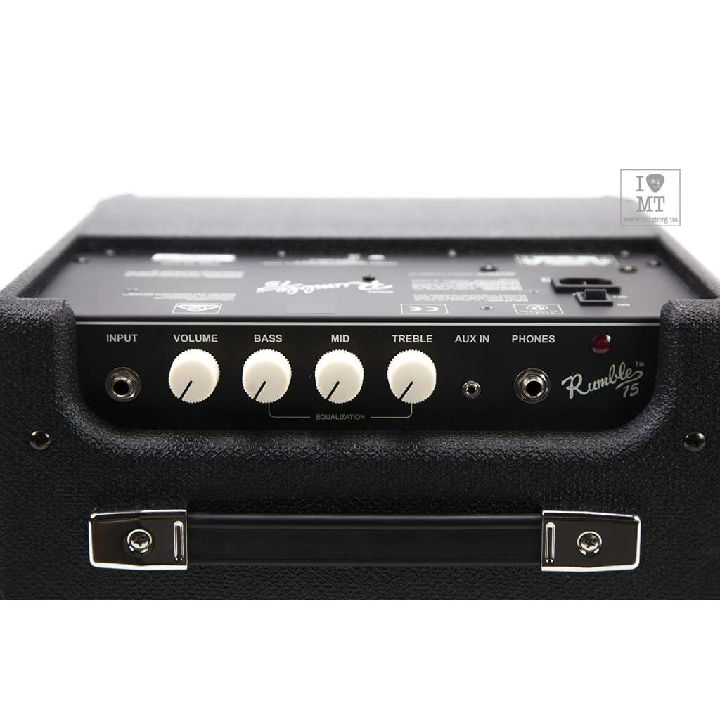 Комбопідсилювач Fender Rumble 15 (218679) - зображення 7