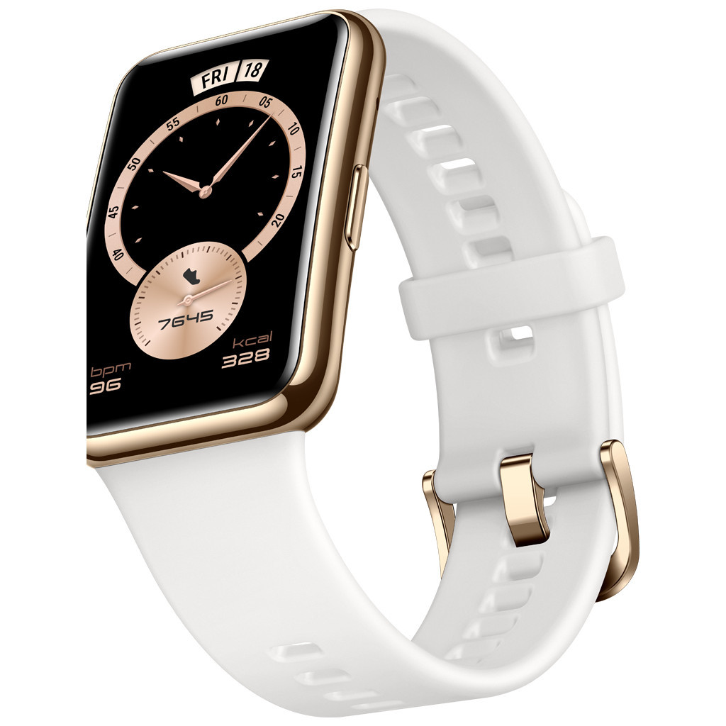 Смарт-годинник Huawei Watch Fit Elegant Frosty White (55026300) - зображення 7