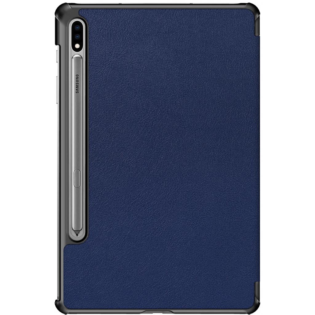 Чохол до планшета BeCover Smart Case Samsung Galaxy Tab S7 Plus Deep Blue (705226) - зображення 2