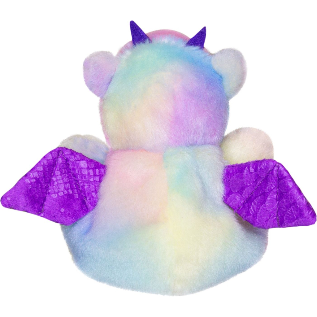 М'яка іграшка Aurora Palm Pals Дракон райдужний 15 см (220688D) - зображення 4