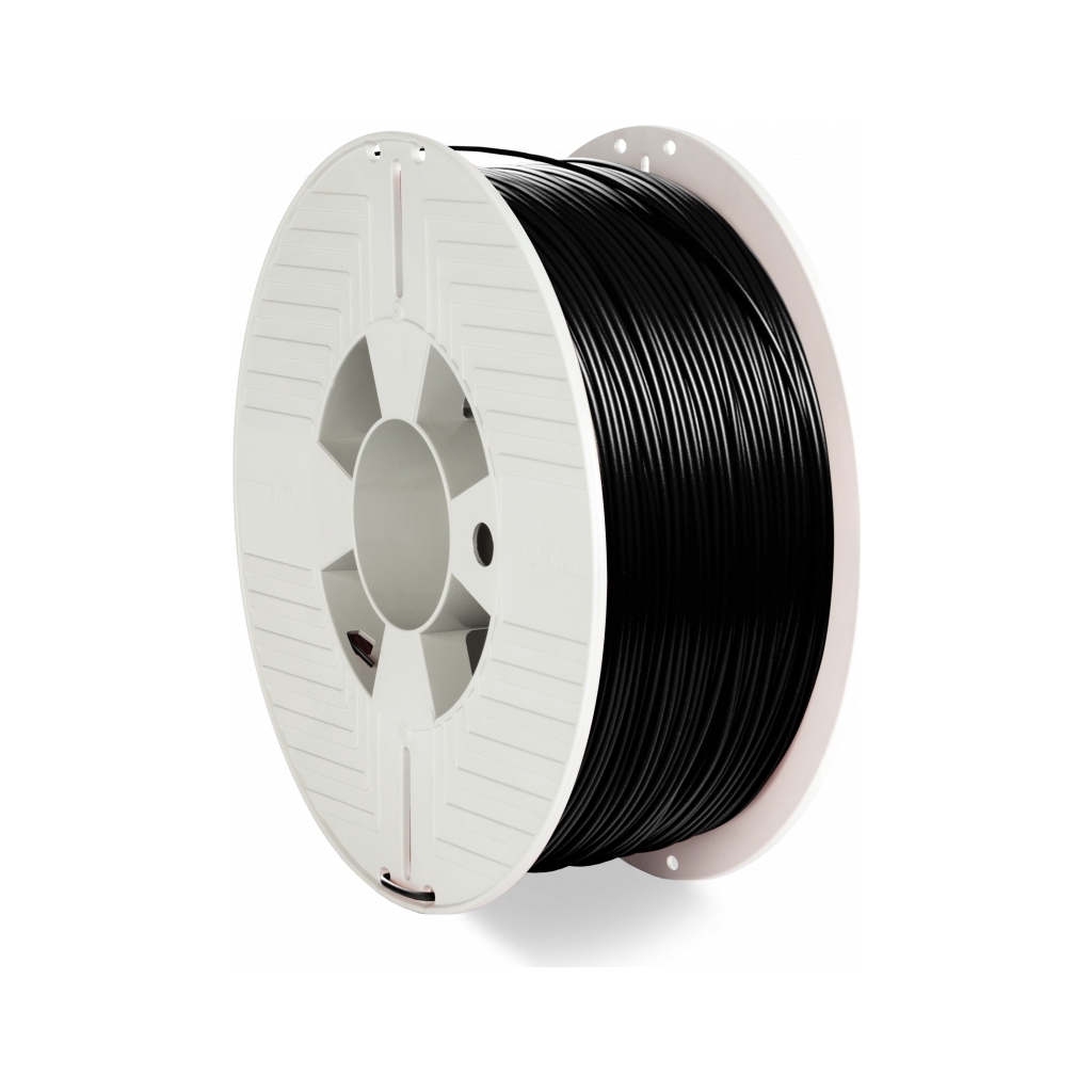 Пластик для 3D-принтера Verbatim PETG, 1.75 мм, 1 кг, Black (55052) - зображення 1