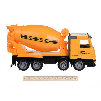 Спецтехніка Same Toy инерционная Truck Бетономешалка Желтая с бульдозером (98-88Ut-2) - зображення 2