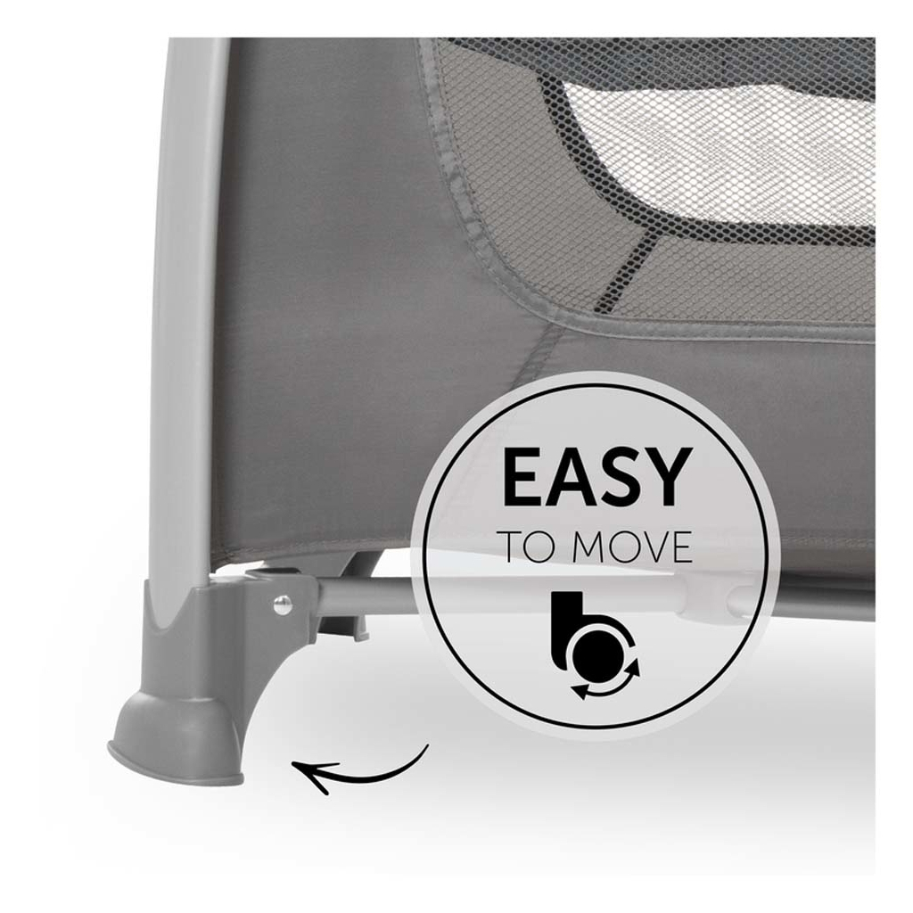 Дитячий манеж Hauck Play N Relax (Melange Charcoal) (60009-2) - зображення 7