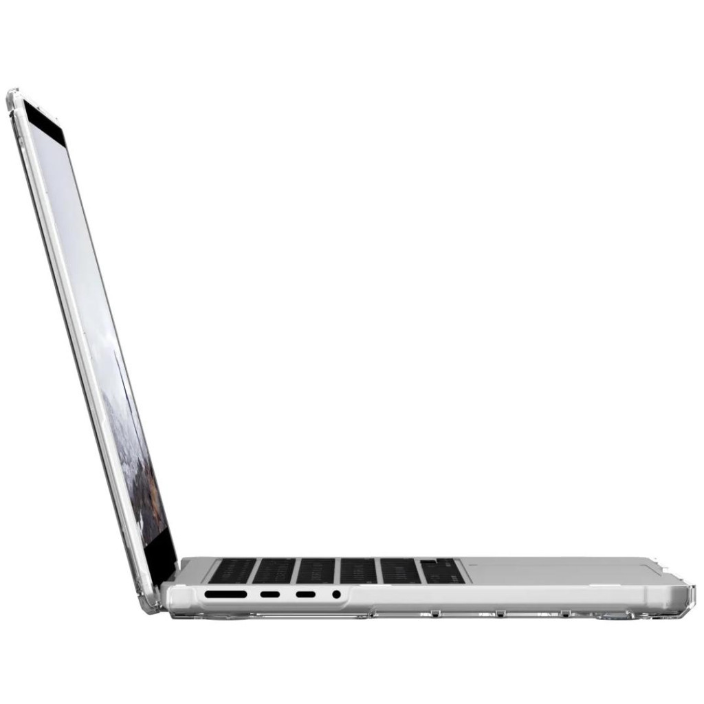 Чохол до ноутбука UAG 14" Apple MacBook Pro 14" 2020-2022 Lucent, Ice/Black (134001114340) - зображення 7