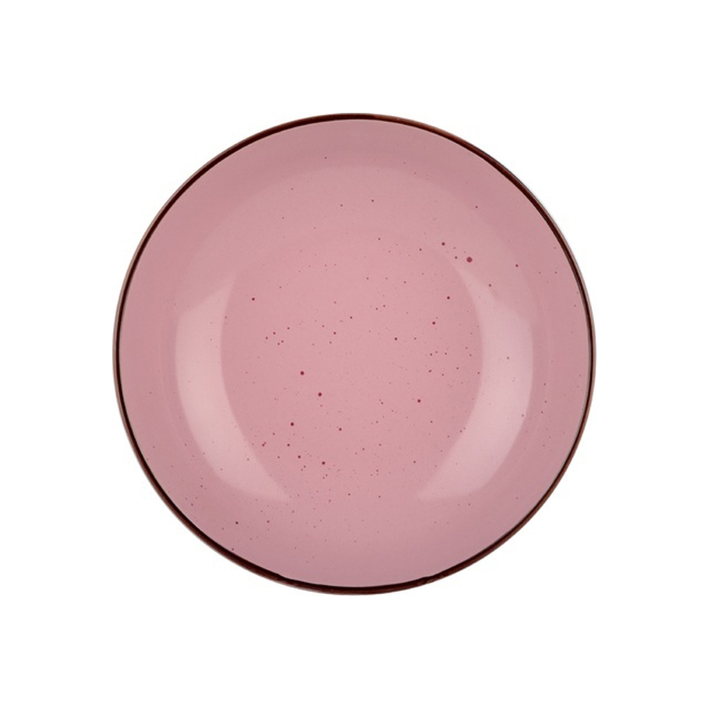 Тарілка Limited Edition Terra 20 см Супова Рожева (YF6007-5) - зображення 1