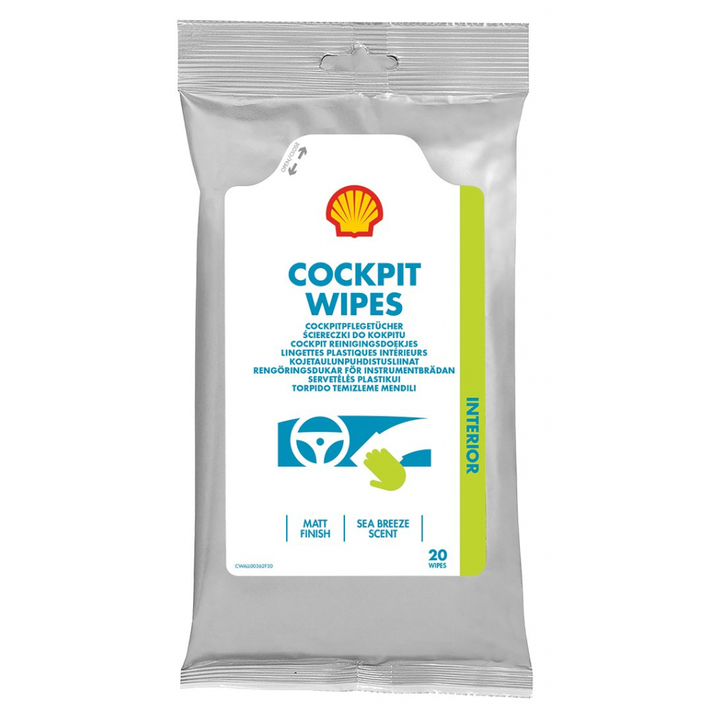 Автомобільна серветка Shell Cockpit Wipes (73206) - зображення 1
