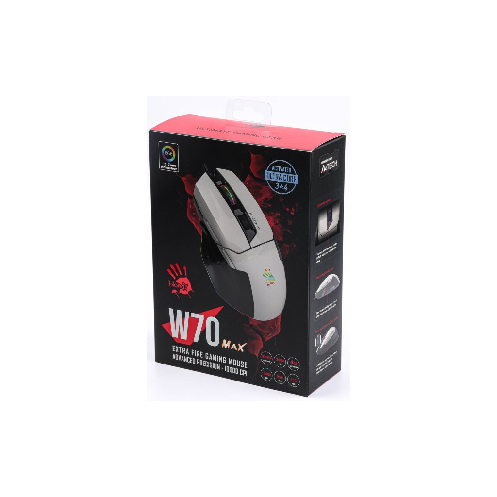 Мишка A4Tech Bloody W70 Max Panda White (4711421955836) - зображення 10