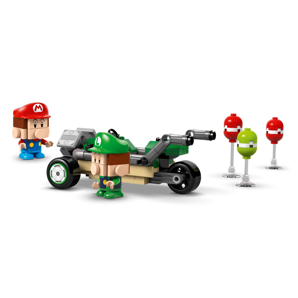 Конструктор LEGO Super Mario Mario Kart – Baby Mario vs. Baby Luigi (72034) - зображення 5