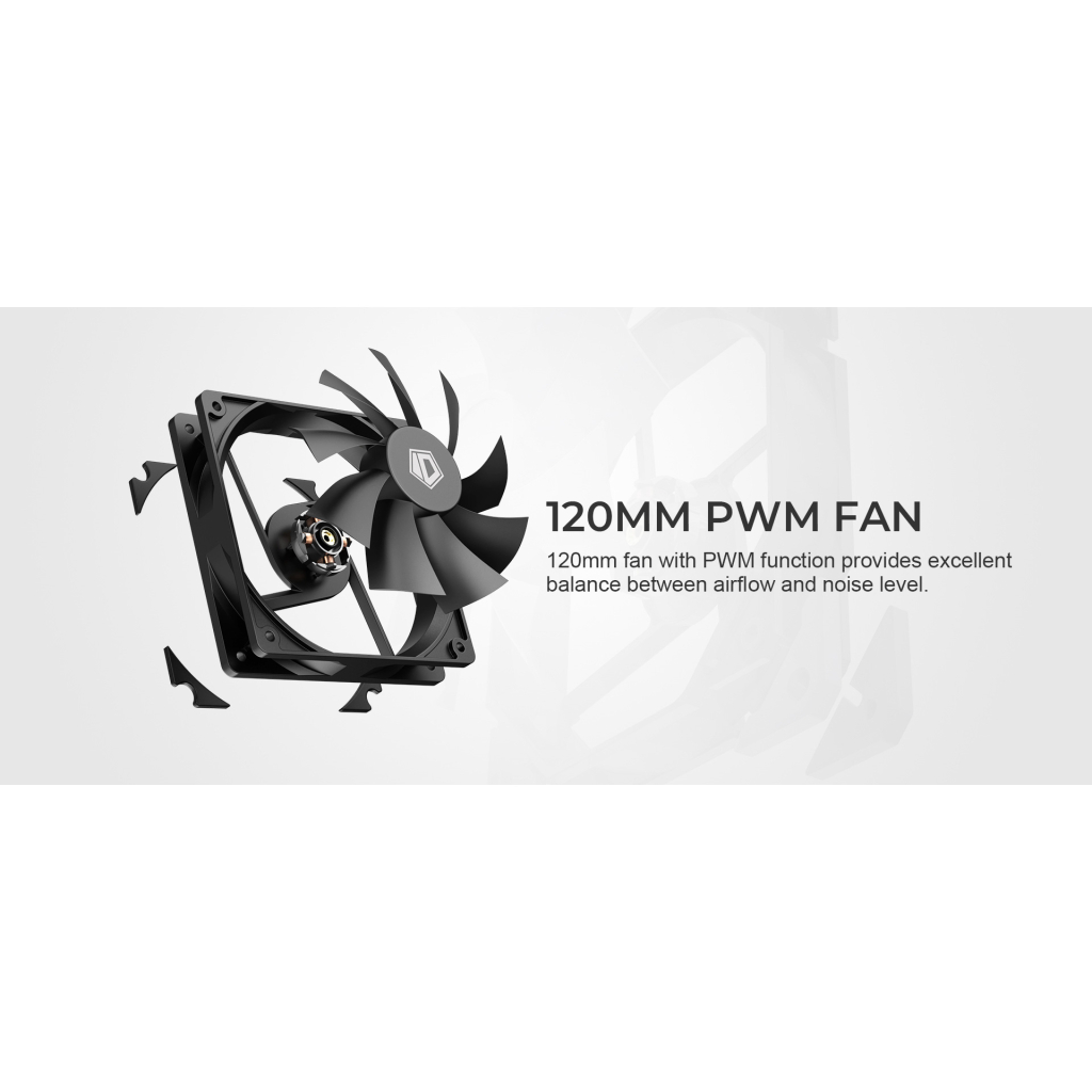 Кулер до процесора ID-Cooling SE-214-XT Black - зображення 12