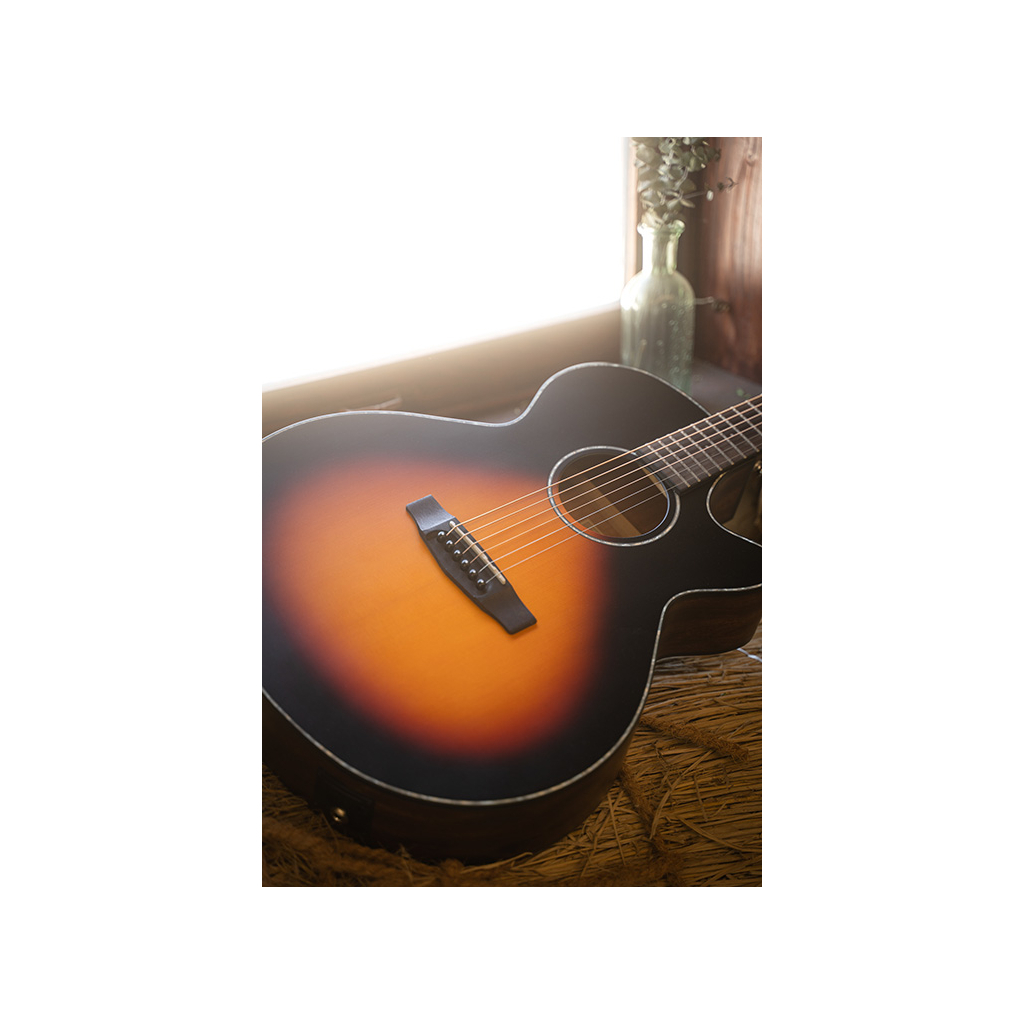 Гітара електроакустична Cort SFX-E 3-Tone Sunburst Satin - зображення 7