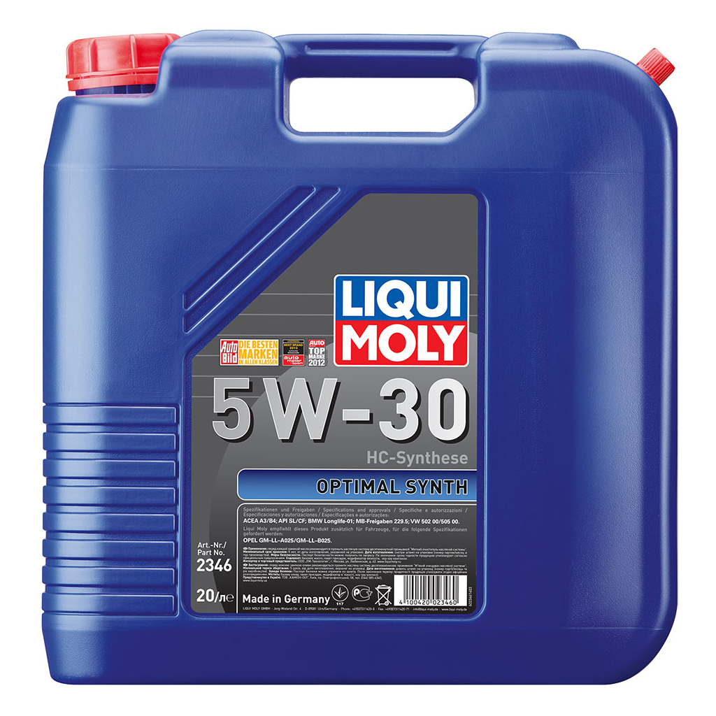 Моторна олива Liqui Moly Optimal Synth SAE 5W-30 20л. (39003) - изображение 1