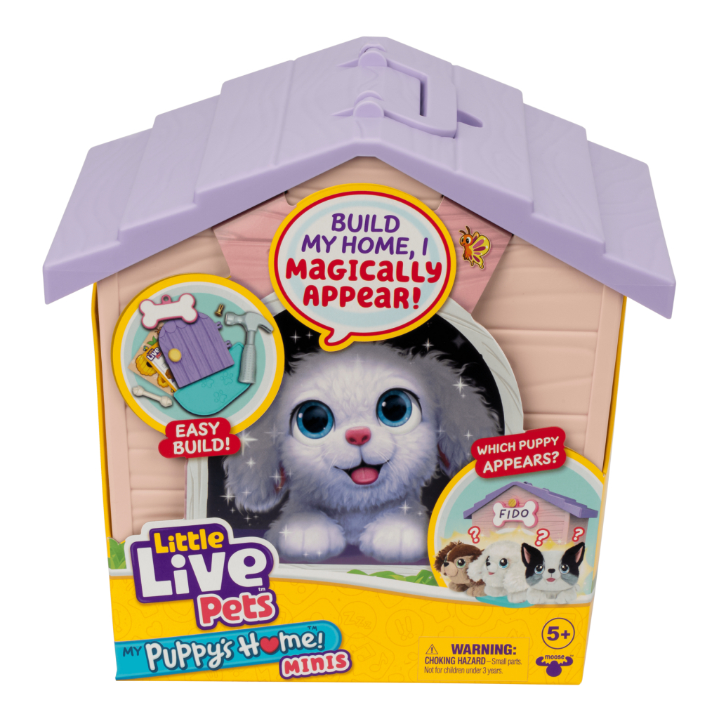 М'яка іграшка Moose Little Live Pets Будинок з сюрпризом міні рожевий (26617) - зображення 4