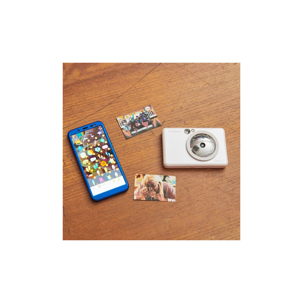 Камера миттєвого друку Canon ZOEMINI S ZV123 PW (3879C006) - зображення 3