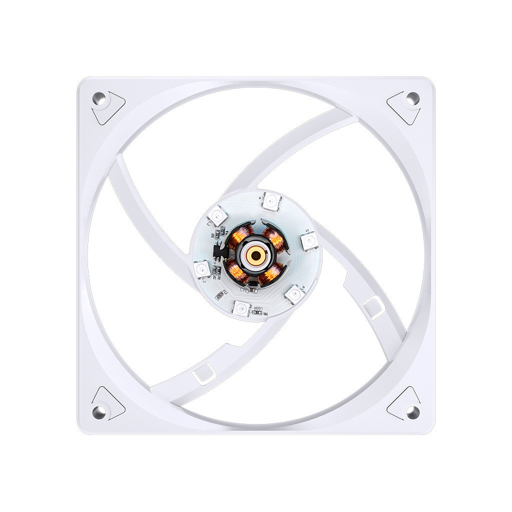 Кулер до корпусу JONSBO SL-120W White - зображення 11