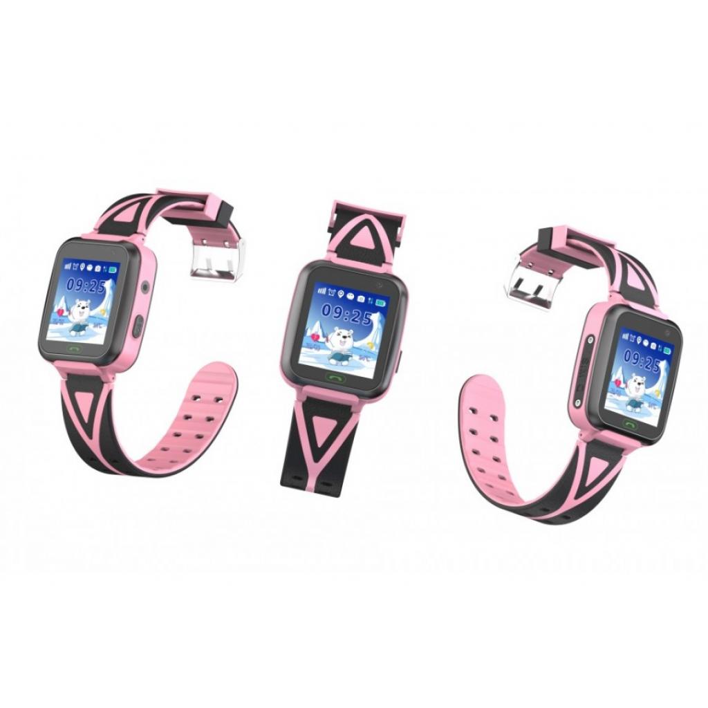 Смарт годинник-телефон GoGPS К07 Pink дитячий з GPS (K07PK) - зображення 8