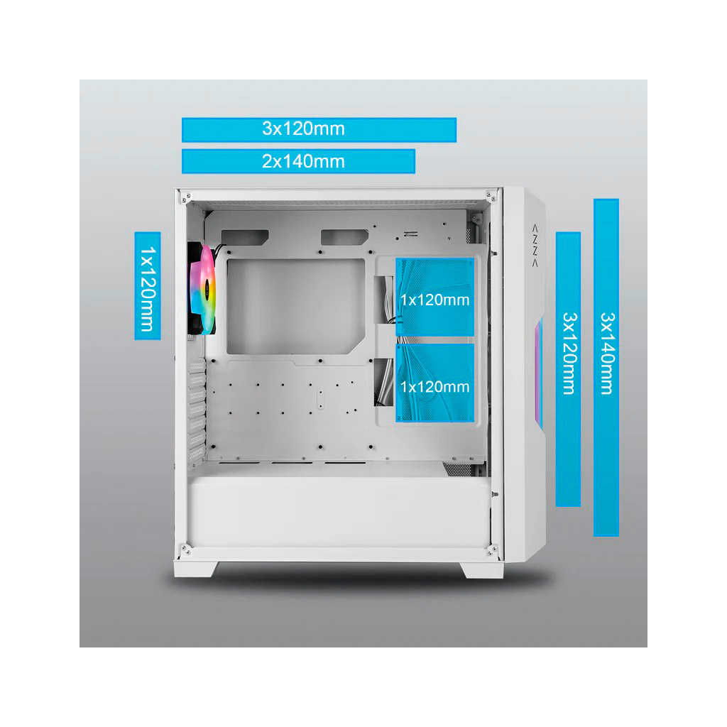 Корпус Azza CSAZ-520WG - зображення 7