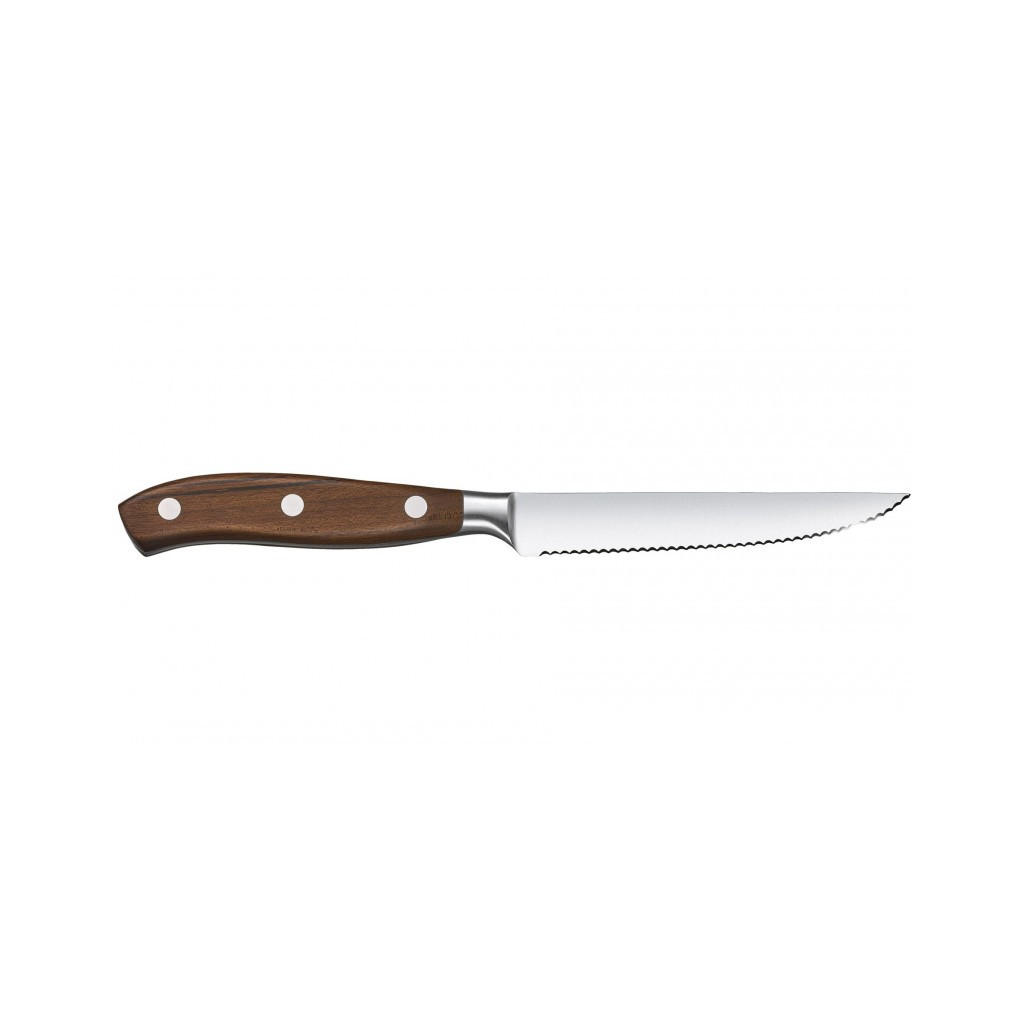 Кухонний ніж Victorinox Grand Maitre Steak 12см Serrated Wood (7.7200.12WG) - зображення 3