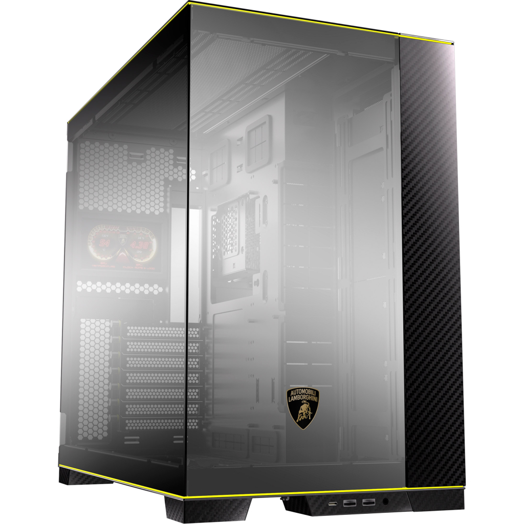 Корпус Lian Li O11 Dynamic EVO RGB, Lamborghini (G99.O11DERGBL.00) - зображення 1