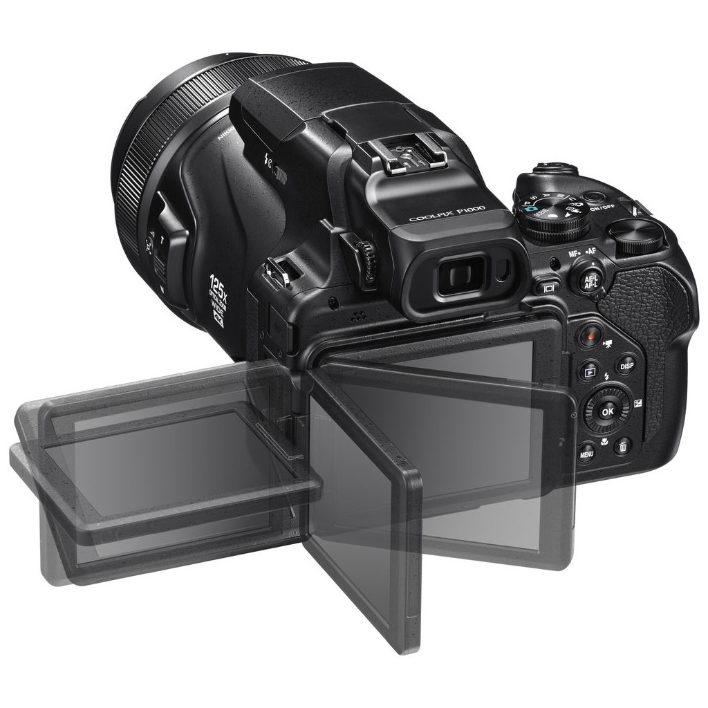 Цифровий фотоапарат Nikon Coolpix P1000 Black (VQA060EA) - зображення 10