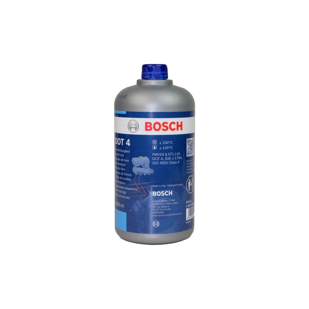 Гальмівна рідина Bosch DOT 4 1л (1 987 479 107) - изображение 1