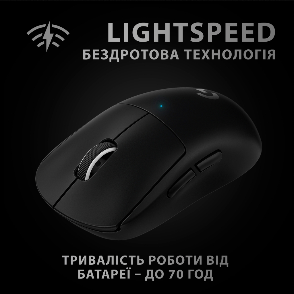 Мишка Logitech G Pro X Superlight Wireless Black (910-005880) - зображення 4