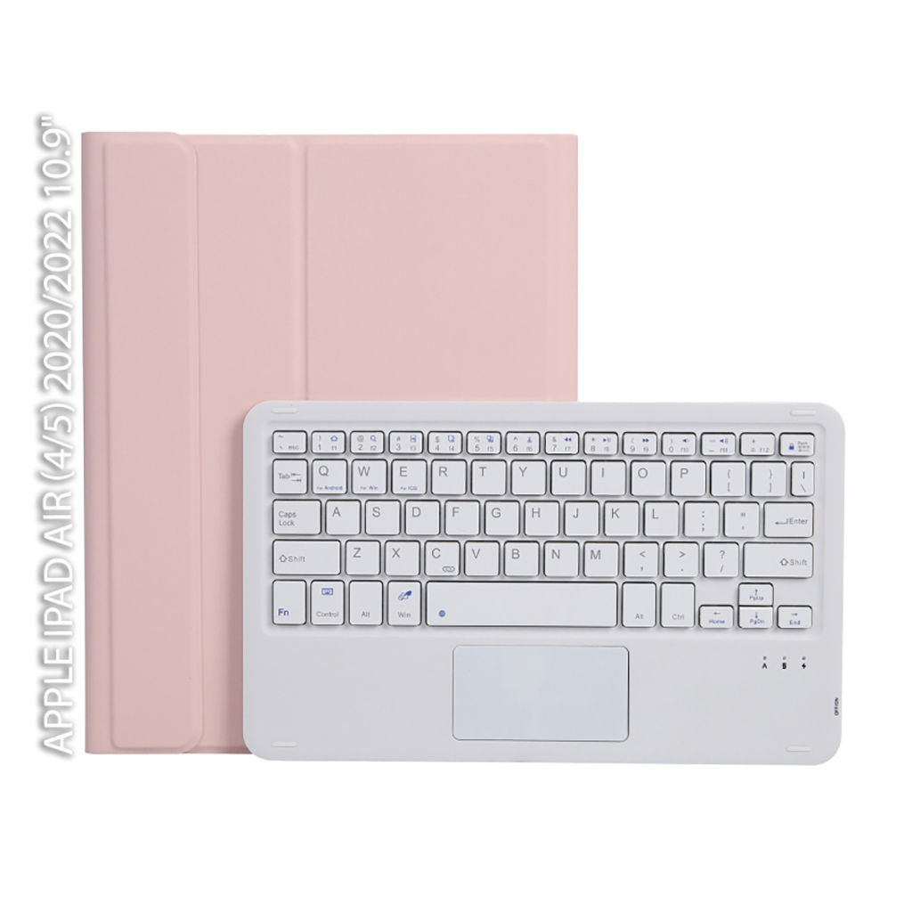 Чохол до планшета BeCover Keyboard+TouchPad Apple iPad Air (4/5) 2020/2022 10.9" Pink (712373) - зображення 1