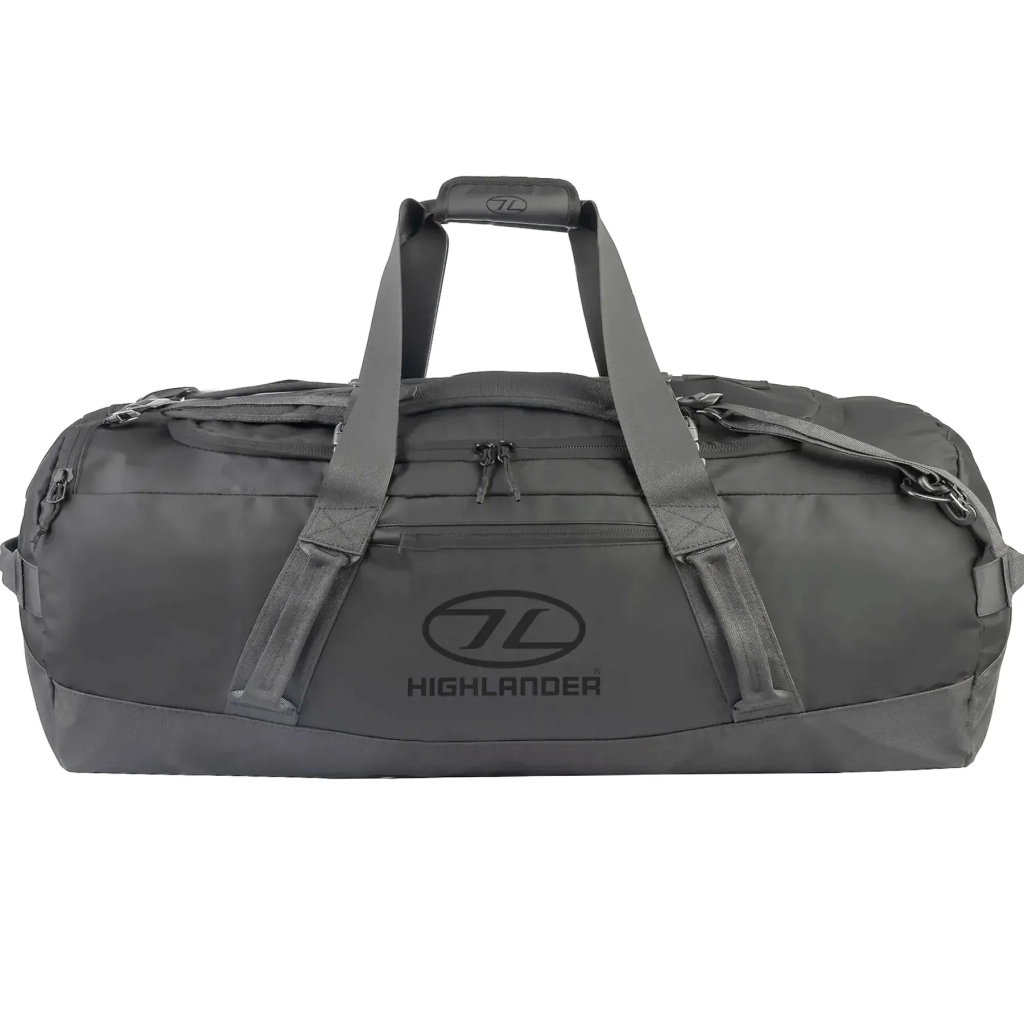 Дорожня сумка Highlander водозахисна Hauler Duffel 120L Black (DB135-BK) (931636) - зображення 1
