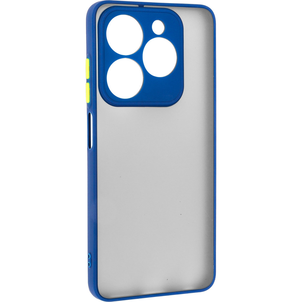 Чохол до мобільного телефона Armorstandart Frosted Matte Tecno Spark 20C (BG7n) Navy Blue (ARM73584) - зображення 1