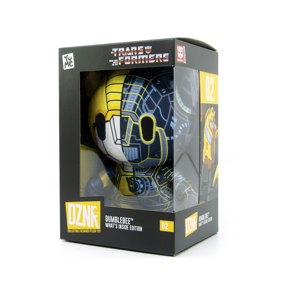 М'яка іграшка YUME колекційна Transformers - Bumble Bee м'яконабивна (19310) - зображення 6