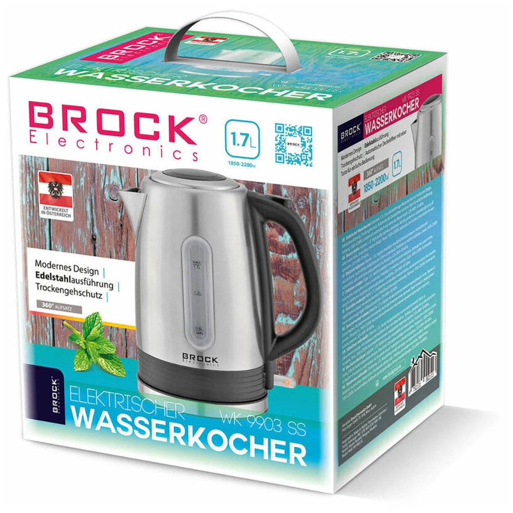 Електрочайник Brock WK 9903 SS (WK9903SS) - зображення 2