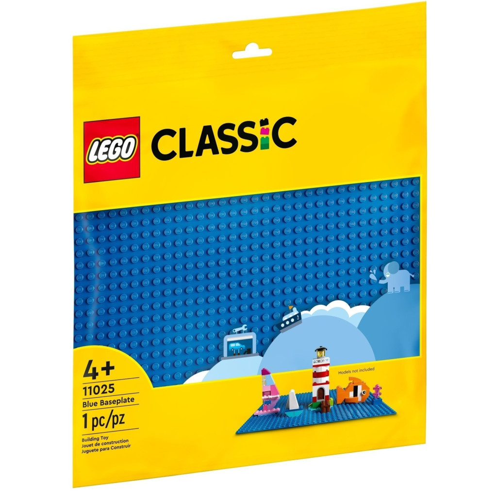 Конструктор LEGO Classic Базова пластина синього кольору (11025) - зображення 1
