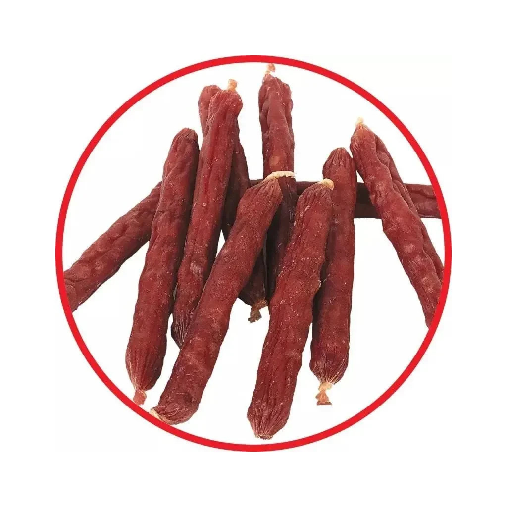 Ласощі для собак LupiPets Ковбаски з качкою та сиром 7 см 500 г (S38-500) - зображення 3