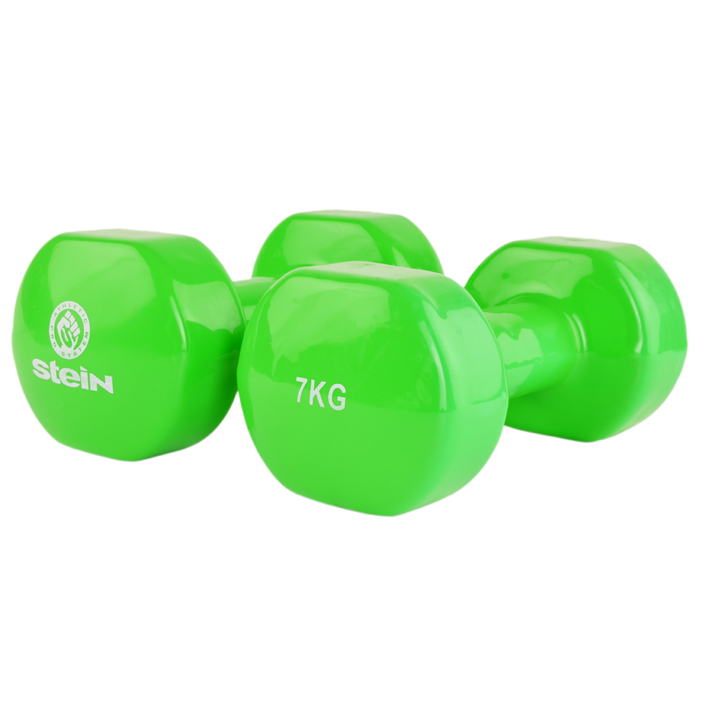 Гантель Stein вінілова 7 кг (LKDB-504A-7) - зображення 3