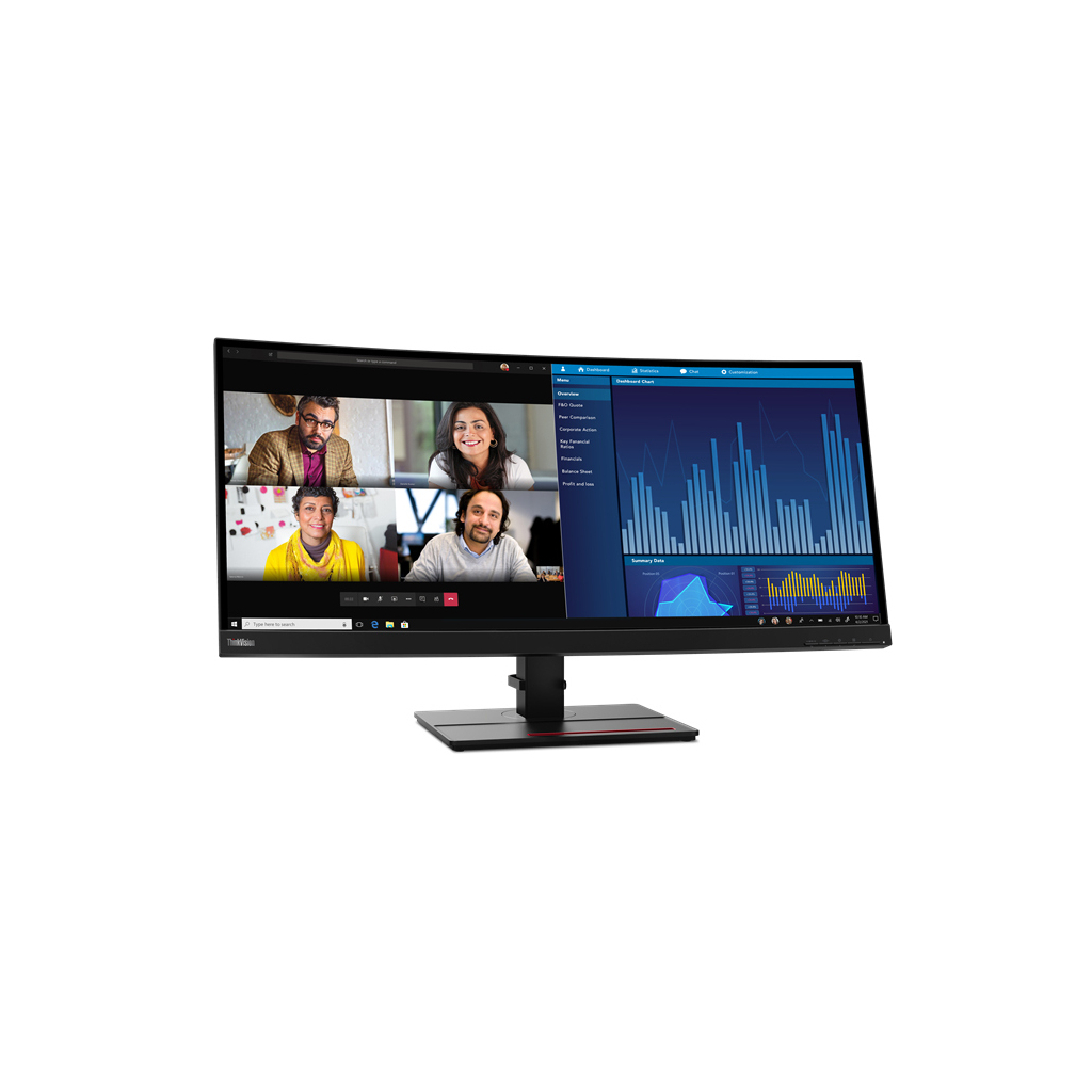 Монітор Lenovo P34w-20 (62DCRAT3UA) - зображення 2