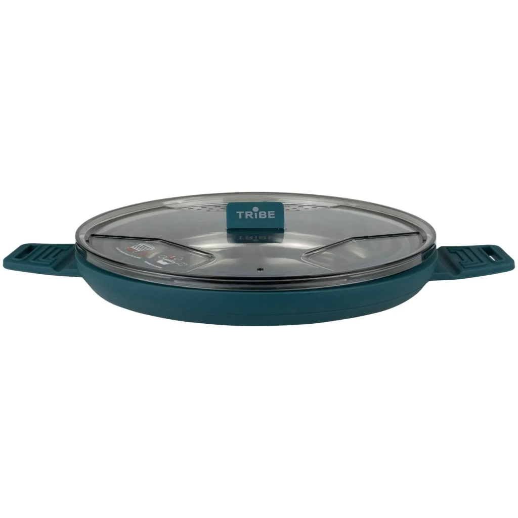 Котел туристичний Tribe Collapsible Pot 2,5 л силіконовий ocean (T-FF-0025-ocean) - зображення 3