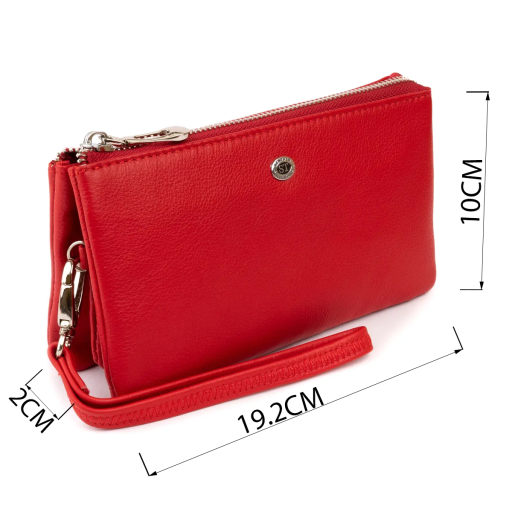 Гаманець ST Leather Червоний (19251) - зображення 3