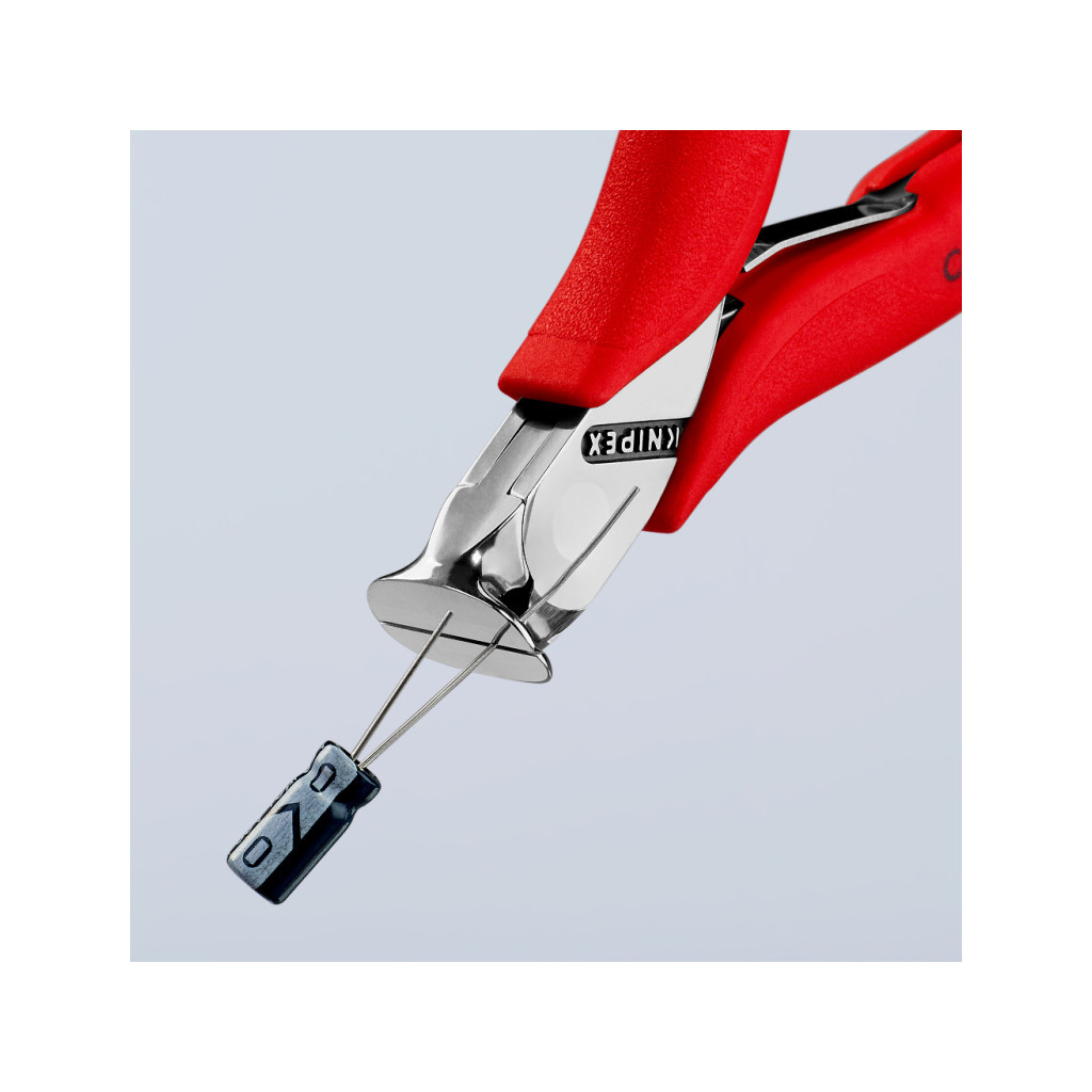 Кусачки KNIPEX торцеві для електроніки (64 01 115) - зображення 4