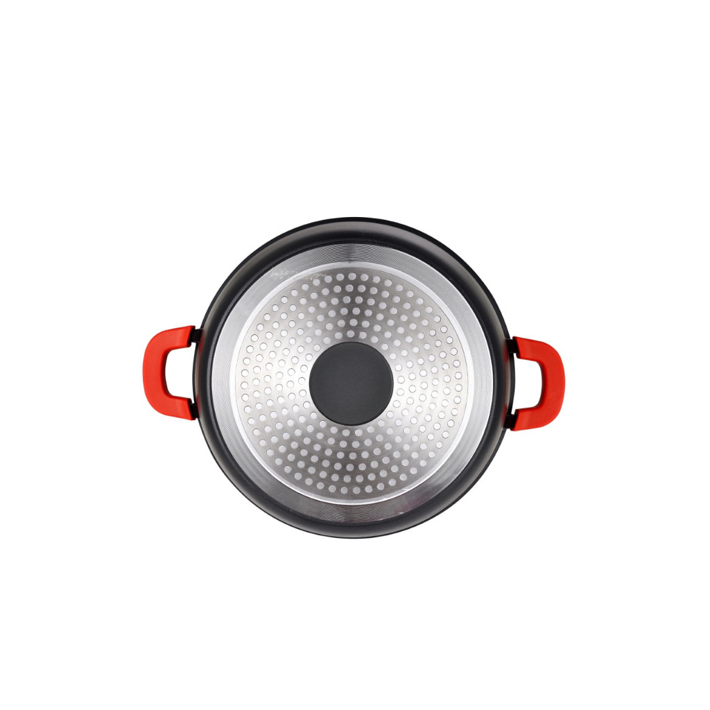 Каструля Bergner Chroma, з кришкою 24 см, 5 л (BG-30115-BK) - зображення 5