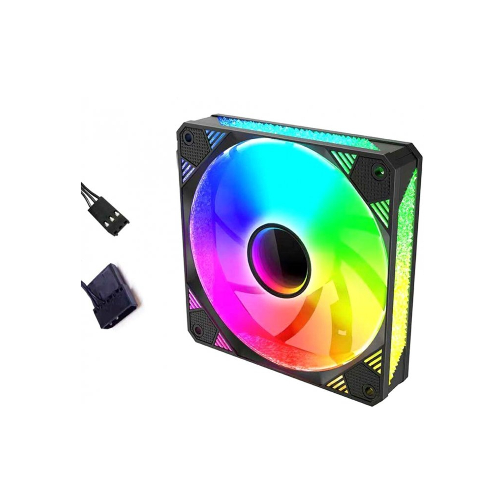 Кулер до корпусу Zezzio ZF-B120 COLORFUL - зображення 6